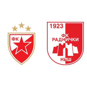 Crvena Zvezda vs Radnički Niš H2H stats - SoccerPunter