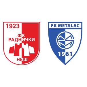 FK Metalac vs Radnicki Nis - live score, predicted lineups and H2H stats.