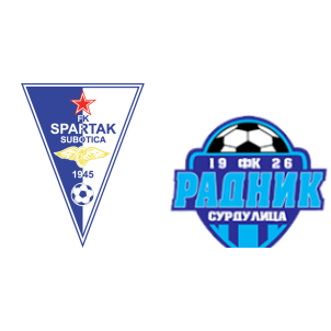 Spartak Subotica vs Radnik Surdulica teams information, statistics