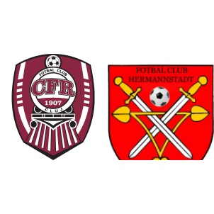 Hermannstadt vs CFR Cluj H2H stats - SoccerPunter