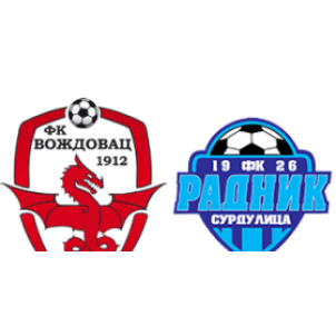 FK Radnik Surdulica vs Vozdovac - live score, predicted lineups and H2H  stats.