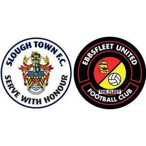 Ebbsfleet United x Slough Town 14/10/2023 na Taça da Inglaterra 2023/24, Futebol