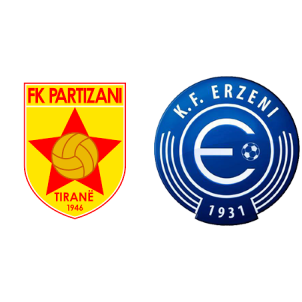 Partizani Tirana vs Erzeni Shijak H2H stats - SoccerPunter