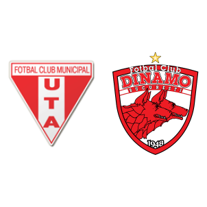 The Romania Liga I Relegation Group match between UTA Arad and FC  Hermannstadt UTA Arad pose