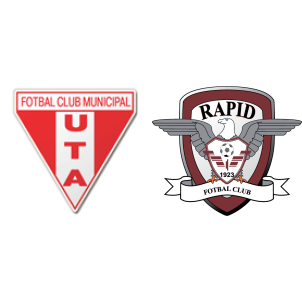 UTA Arad x FC Rapid 1923: Agenda, Escalações, Estatísticas das Equipas de  Futebol