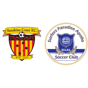 FQPL 1 Men R3 - Sunshine Coast FC vs. Surfers Paradise Apollo 