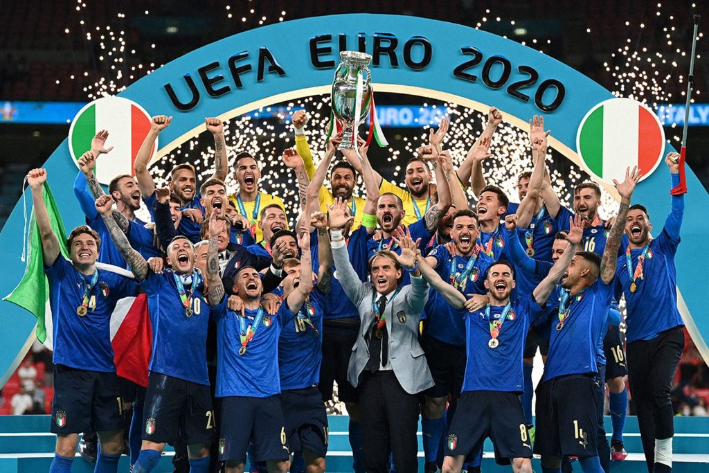 Italy won Euro 2020 with Roberto Mancini